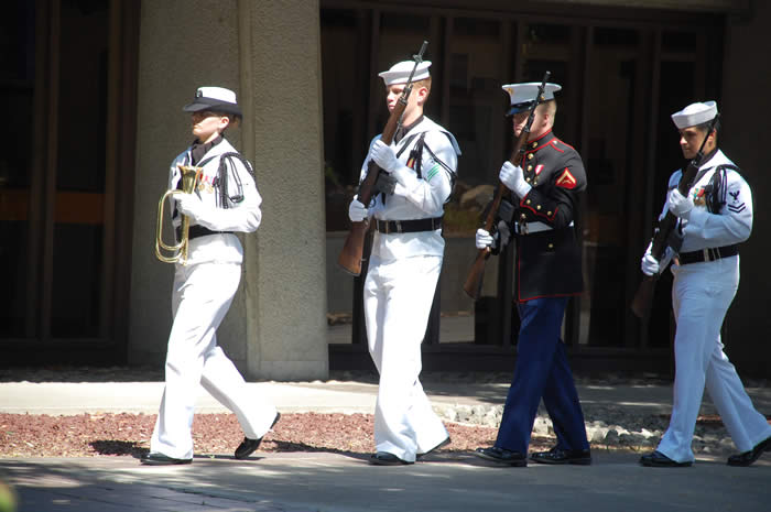 NAS Lemoore Color Guard