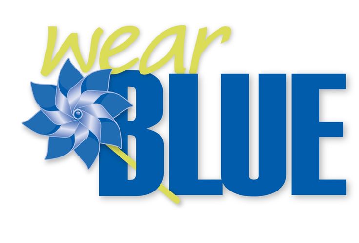 wear blue