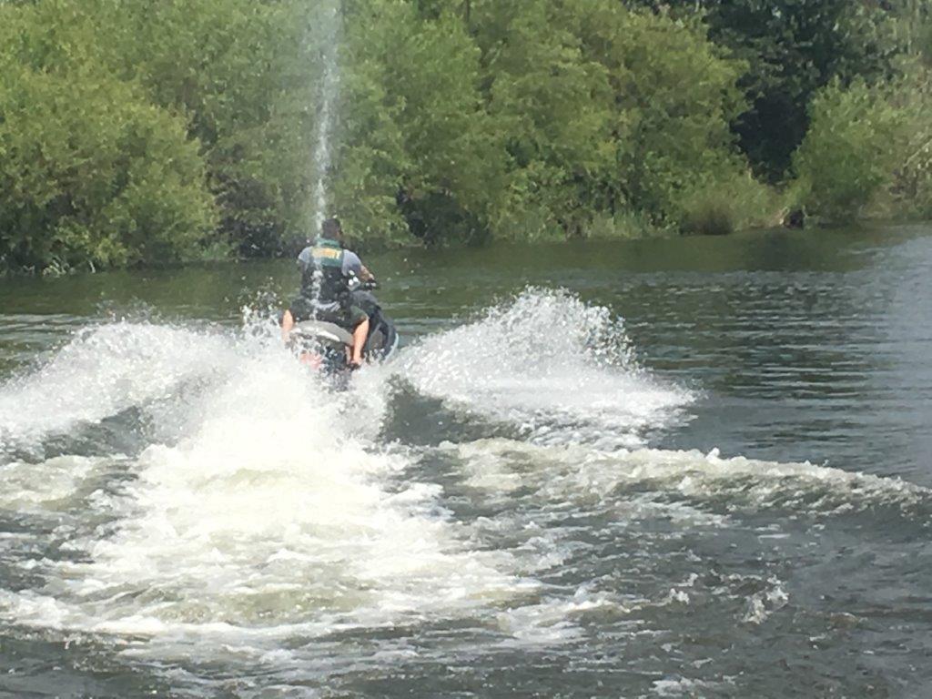 River patrol jet ski