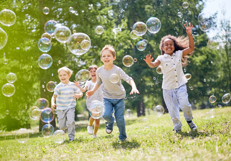 Kids and Bubbles