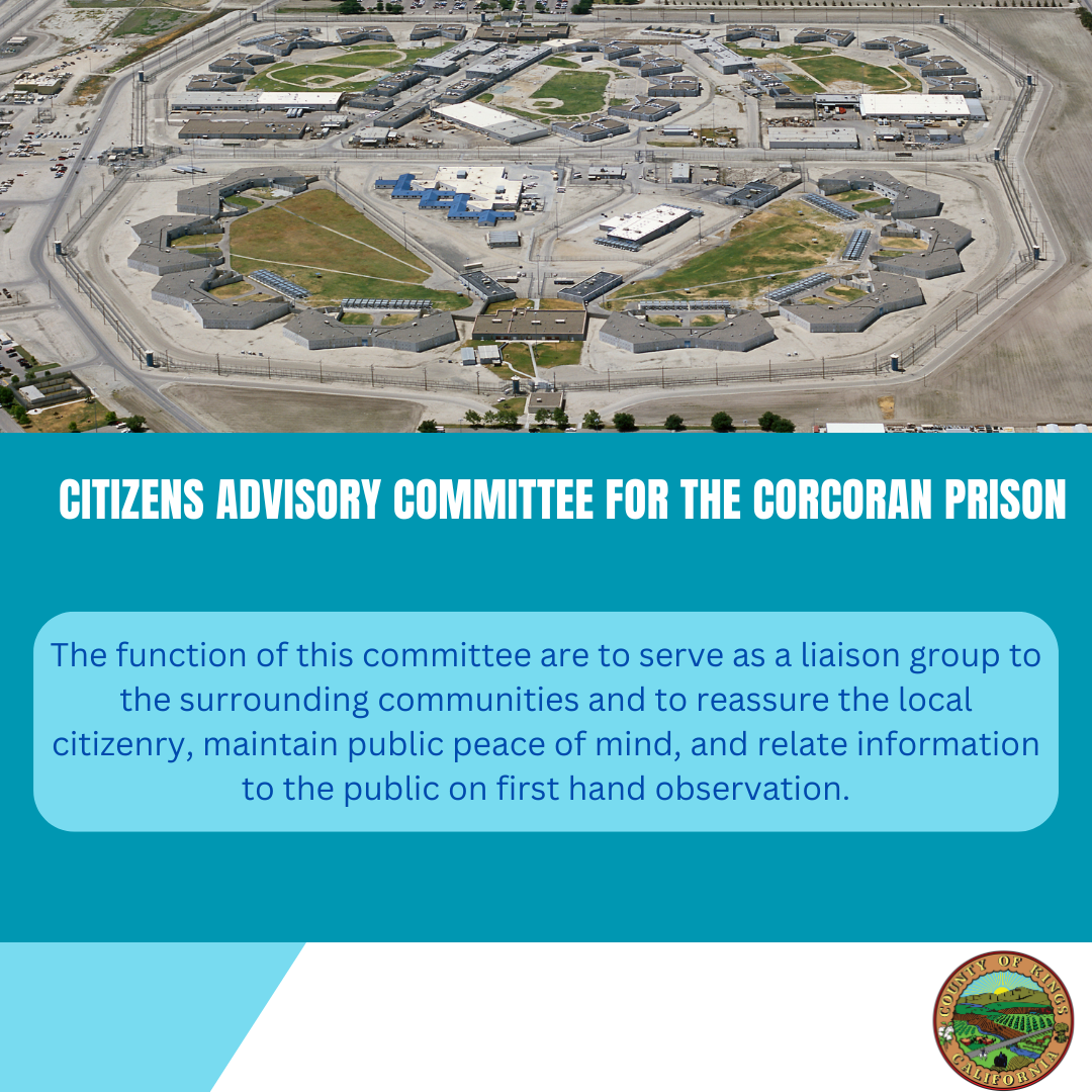 CITIZENS ADVISORY COMMITTEE FOR THE CORCORAN PRISON