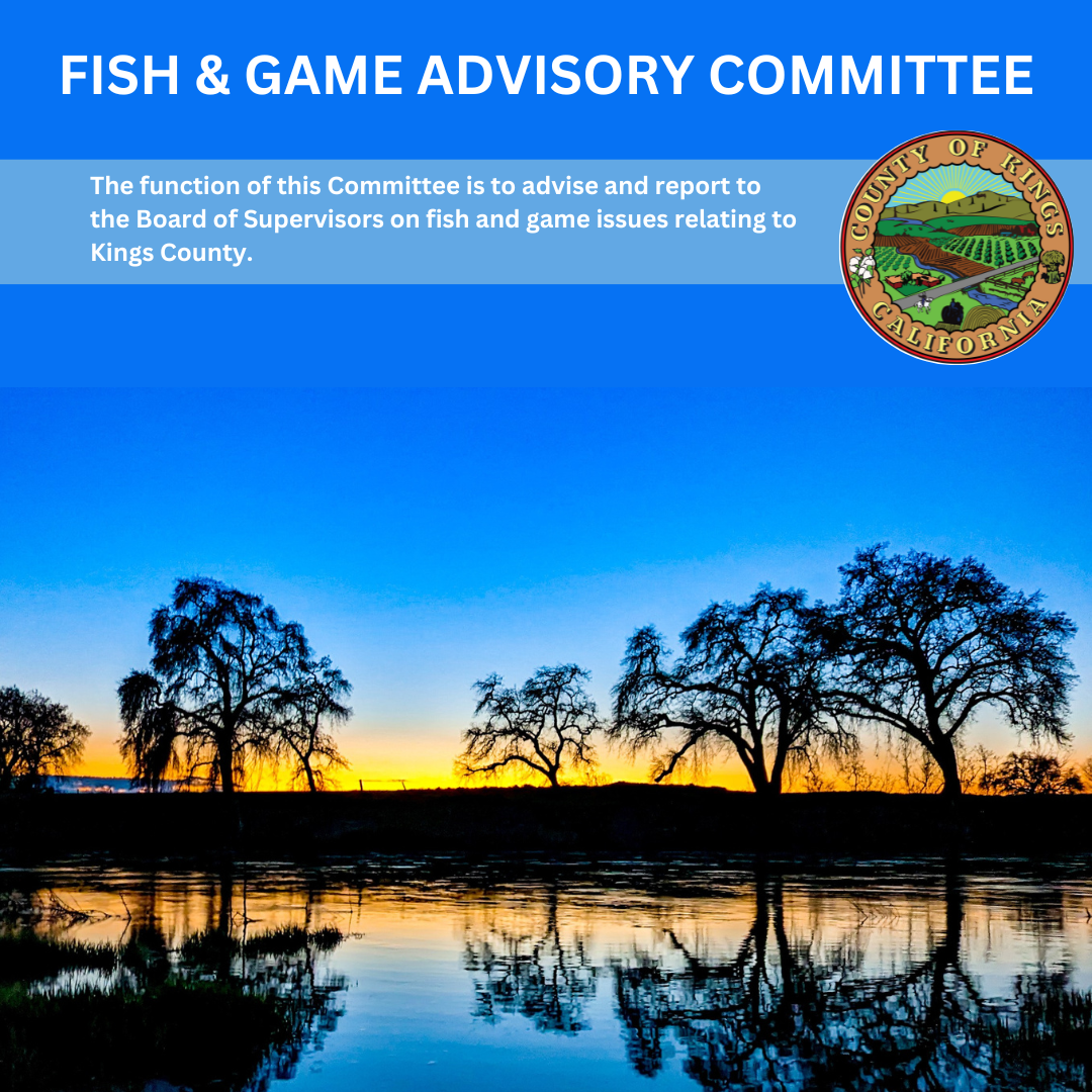 FISH & GAME ADVISORY COMMITTEE