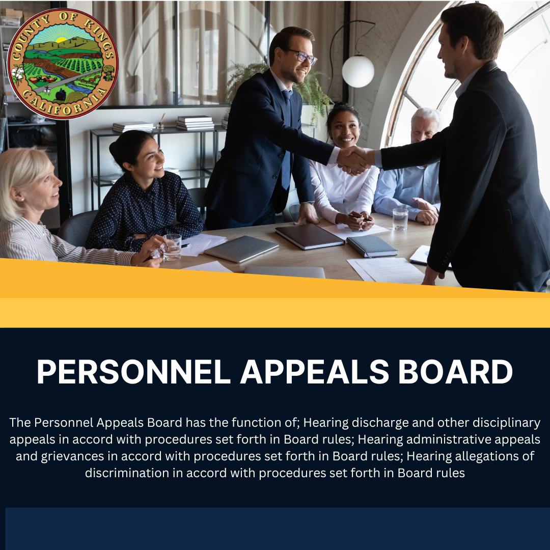 PERSONNEL APPEALS BOARD