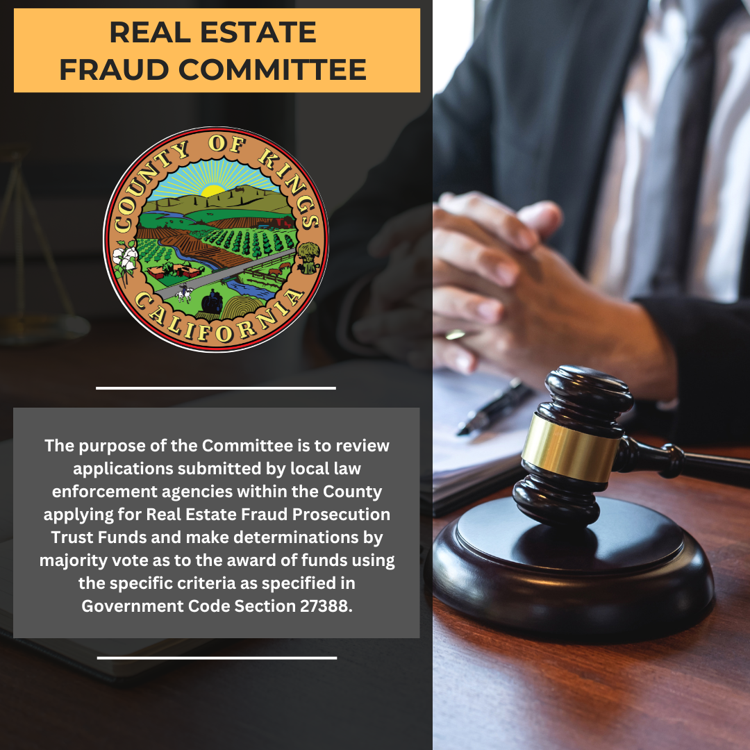 REAL ESTATE FRAUD COMMITTEE