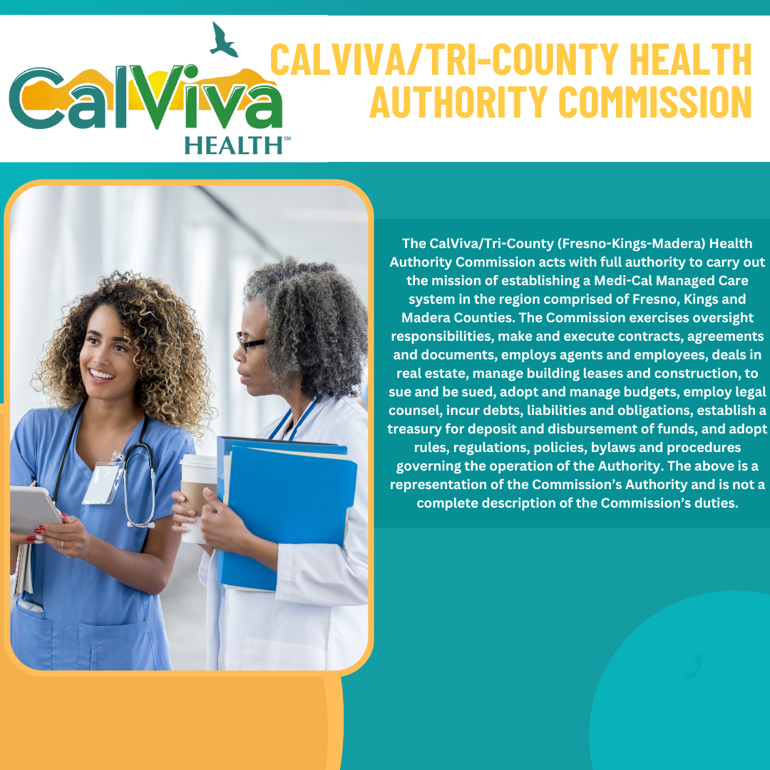 CALVIVATRI-COUNTY HEALTH AUTHORITY COMMISSION